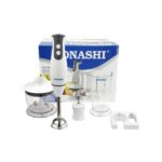 Mixeur Plongeur Multifonctions 4en1 300W Sonashi SHB-169JBC – خلاط كهربائي سوناشي 300 واط SHB-169JBC