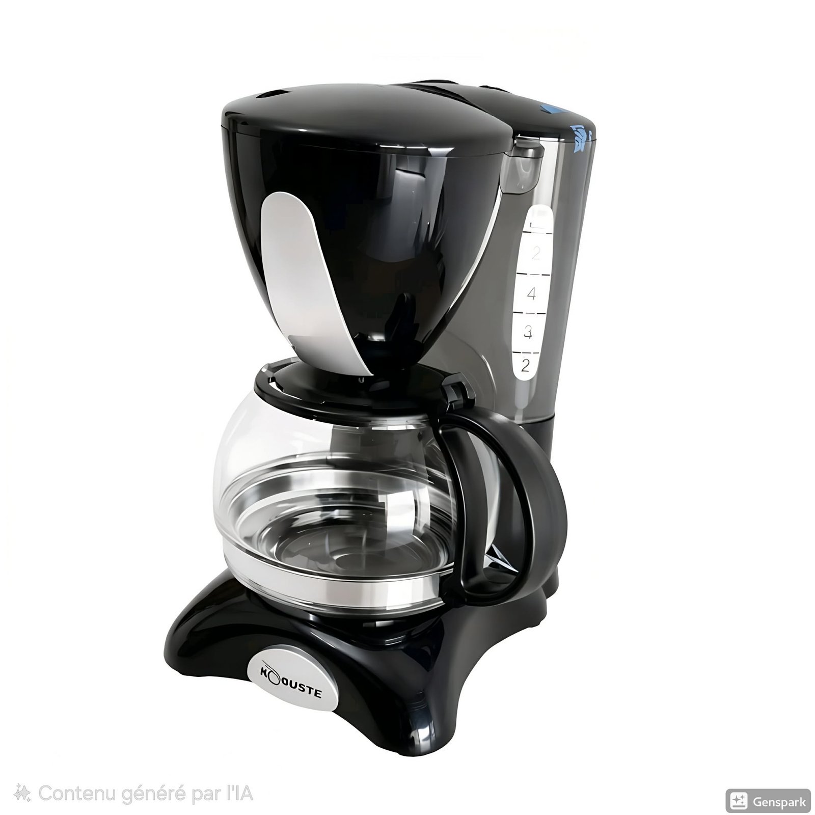 Cafetière Électrique 5 Tasses 780W Robuste CEN05