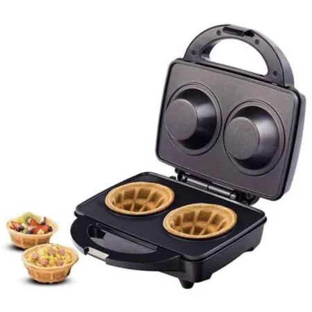 Gaufrier Électrique à Double Tasse 600W Sonashi SWM-867