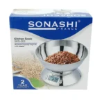 Balance de cuisine inox 5Kg Sonashi SKS-003 – ميزان مطبخ سوناشي إينوكس SKS-003