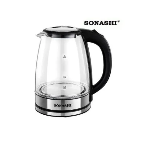 Bouilloire en verre LED 1.8L 1500W Sonashi SKT-1809