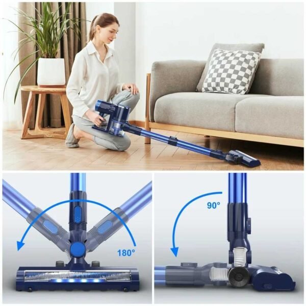 Aspirateur Balai Sans Fil 3en1- 180W SONASHI SVC-9033 – Image 6
