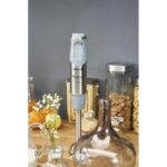 Mixeur Plongeur 3en1-1000 W- Gris-Inox Moulinex Original Quickchef DD655D10 – خلاط كهربائي مولينكس 1000 واط رمادي إينوكس DD655D10