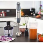 Mixeur Plongeur 3en1-1000 W- Gris-Inox Moulinex Original Quickchef DD655D10 – خلاط كهربائي مولينكس 1000 واط رمادي إينوكس DD655D10