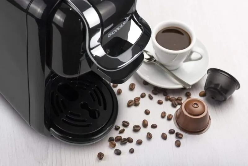 Machine à Café Multifonction 3en1 0.6L 1450W Sonashi SCM-4969 Noir