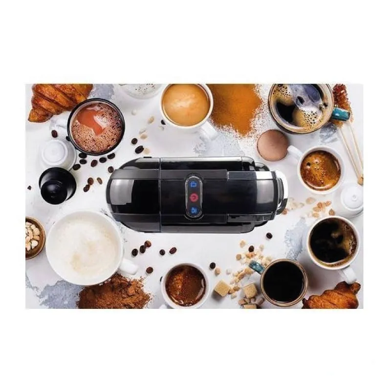 Machine à Café Multifonction 3en1 0.6L 1450W Sonashi SCM-4969 Noir