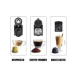 Machine à Café Multifonction 3en1 0.6L 1450W Sonashi SCM-4969 Noir – آلة قهوة سوناشي 0.6 لتر 1450 واط أسود SCM-4969