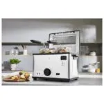 Friteuse inox 4L - 2000 W avec 03 panier SilverCrset DF3700 – قلاية هوائية 4 لتر 2000 واط إينوكس DF3700