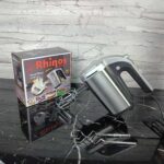 Batteur inox 600W 05 vitesses + Turbo Rhinos – خفاق كهربائي راينوس 600 واط إينوكس