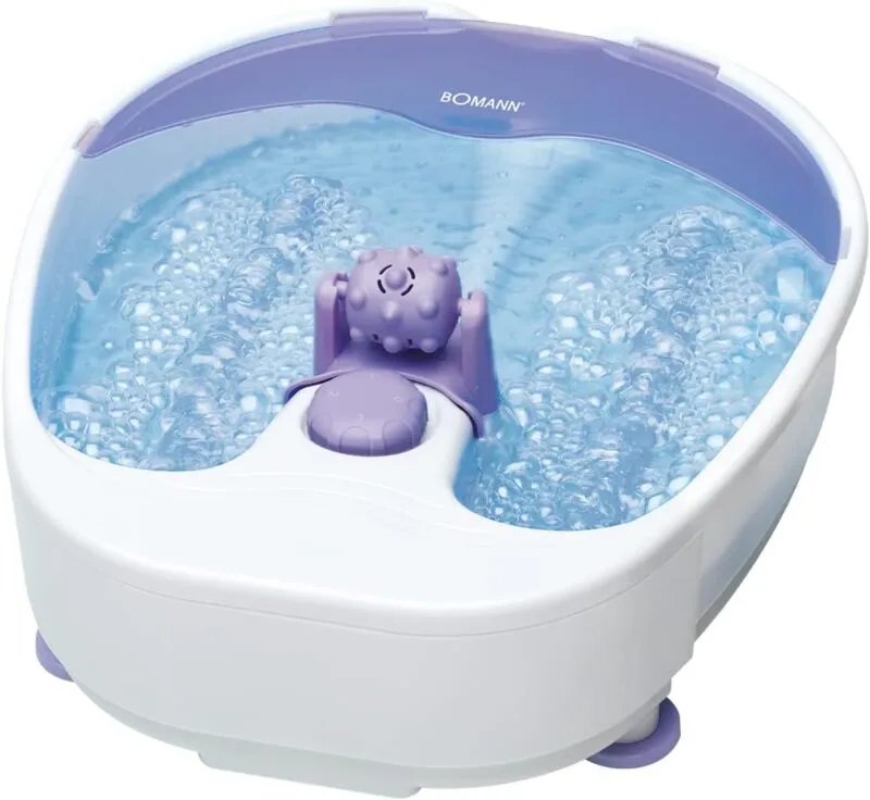 Bain de Massage pour Pieds Bomann Violet/Blanc
