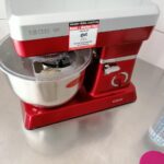 Robot Pétrin Multifonctions 6.3 L - 1200 W - Rouge/Gris Bomann – عجانة كهربائية بومان 6.3 لتر 1200 واط أحمر رمادي