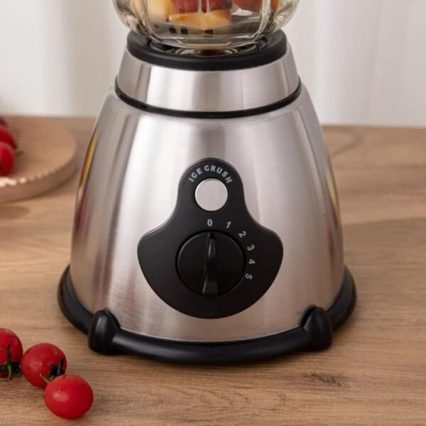 Blender inox 2 en 1 - 1.5L - 1000W - 06 Lames Rhinos – Image 3