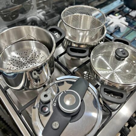 Cocotte Elseb 7 pcs 4L + 6L - inox 18 / 10