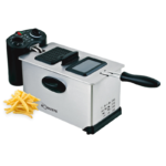 Friteuse inox Electrique 3L 2000W Robuste FEI3L – قلاية هوائية روبوست 3 لتر 2000 واط إينوكس
