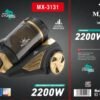 Aspirateur 2200W Noir et Doré Matrix MX-3131 – Image 2