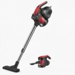 Aspirateur Balai 2en1 – 600W - 0.6L Noir et Rouge Matrix MX-1721 – مكنسة كهربائية ماتريكس 0.6 لتر 600 واط أسود أحمر MX-1721