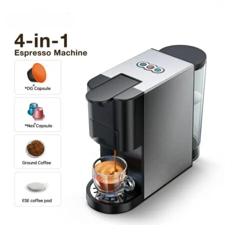 Cafetière 4 en 1 Multi-Capsules 19Bar 1450W Bomann ES 1190 CB