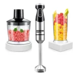Bras Mixeur inox 3 en 1 - 1000W Brandmann – خلاط كهربائي براندمان 1000 واط إينوكس