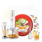 Mixeur plongeant inox 3 en 1 - 300W Robuste MP 3en1 – خلاط يدوي روبوست 300 واط إينوكس