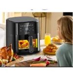 Airfryer 5.7 Litres 1700W Tactile Avec Fenêtre Robuste AF6 – قلاية هوائية روبوست 5.7 لتر 1700 واط