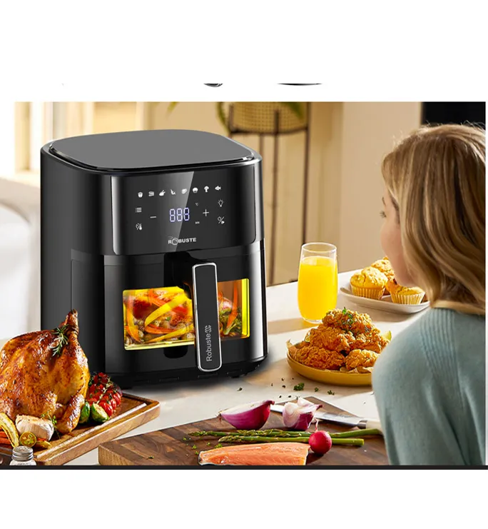 Airfryer 5.7 Litres 1700W Tactile Avec Fenêtre Robuste AF6