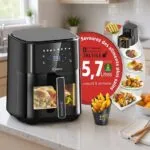 Airfryer 5.7 Litres 1700W Tactile Avec Fenêtre Robuste AF6 – قلاية هوائية روبوست 5.7 لتر 1700 واط