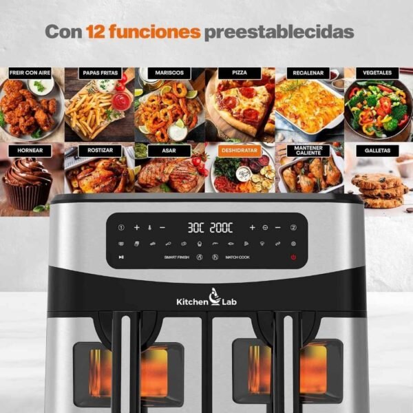 AirFryer 9 L 2400W 02 Pannier KitchenLab – Image 4