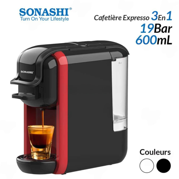 Machine a café Multifonction 3 En 1 SONASHI SCM-4969 – Image 2