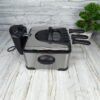 Friteuse inox électrique 4.5 L 2000W avec 3 Panier Multismart MS-DF102 – Image 3