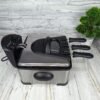 Friteuse inox électrique 4.5 L 2000W avec 3 Panier Multismart MS-DF102