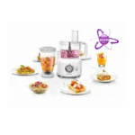 Robot Multifonction – 25 Fonctions – 800 W – 25F – Blanc Robuste – عجانة كهربائية روبوست 800 واط أبيض