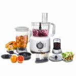 Robot Multifonction – 25 Fonctions – 800 W – 25F – Blanc Robuste – عجانة كهربائية روبوست 800 واط أبيض