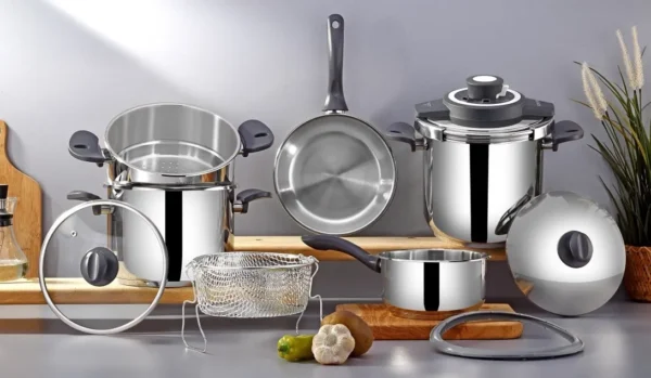 Cocotte 10 Pcs Bonera 6L + 8L En Inox 18/10 – Image 2