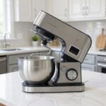 Pétrin inox 05L 1500W avec 03 Accessoires et afficheur LCD Multismart MS-SM3105 – عجانة كهربائية مولتي سمارت 05 لتر 1500 واط إينوكس MS-SM3105