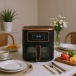 AirFryer 05 L 1450W Heinrich's Germany HFR 8216 Noir – قلاية هوائية 05 لتر 1450 واط أسود