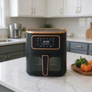 AirFryer 05 L 1450W Heinrich's Germany  HFR 8216 Noir