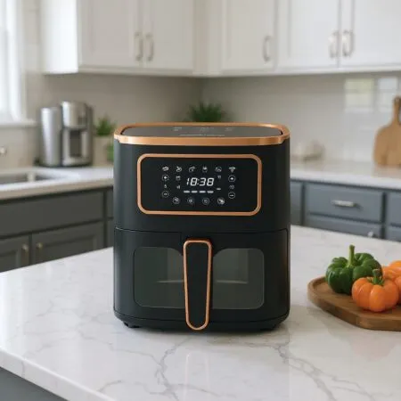 AirFryer 05 L 1450W Heinrich's Germany  HFR 8216 Noir