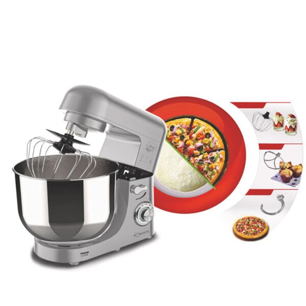 Pétrin inox 08L 1800W Robuste PRO MAX – Image 4