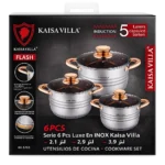 Série 6 Pcs Luxe En INOX Kaisa Villa – قدر إينوكس