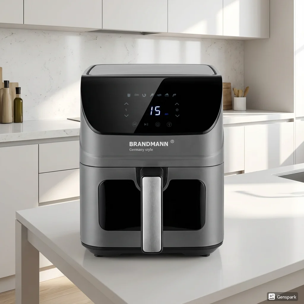 AirFryer avec Fenêtre 04 L 1350W Brandmann AF002