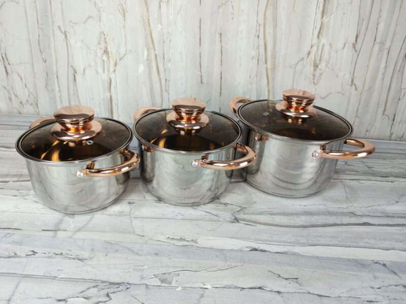 Série 6 Pcs Luxe En INOX Kaisa Villa