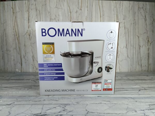 PETRIN DOUBLE CROCHETS 2500W 08L  BOMANN KM-6146-CB GRIS – Image 4