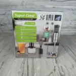 Bras Mixeur inox 5 en 1 - 3000W SuperCrest SCT-7008 – خلاط كهربائي 3000 واط إينوكس SCT-7008