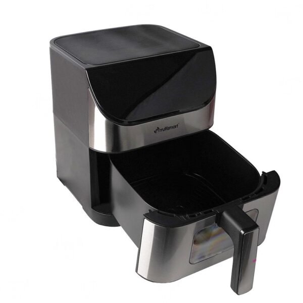 Friteuse INOX Sans Huile Numérique  6L 1500W Avec Fenêtre Multismart MS-AF3336 – Image 4