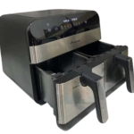 AirFryer inox 09L Double Bac 2400W Multismart MS-AF3109 – قلاية هوائية مولتي سمارت 09 لتر 2400 واط إينوكس MS-AF3109