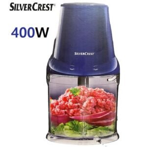 Mini Hachoir électrique 04 Lames 400W Mc393-GS- Bleu SilverCrest