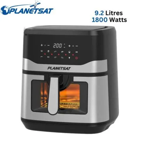 Friteuse Air Fryer Sans Huile 9.2 Litres 1800W - Multifonction et Tactile PLANETSAT PAF-920