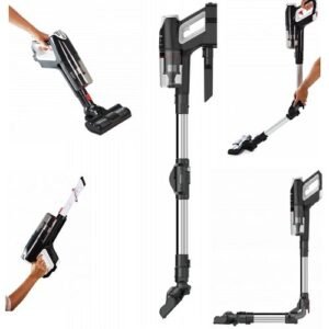 Aspirateur Balai Sans Fil 2 En1 Techwood Tab 6625 Gris