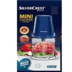 Mini Hachoir électrique 04 Lames 400W SilverCrest MC393-GS – مفرمة لحم سيلفر كرست 400 واط MC393-GS