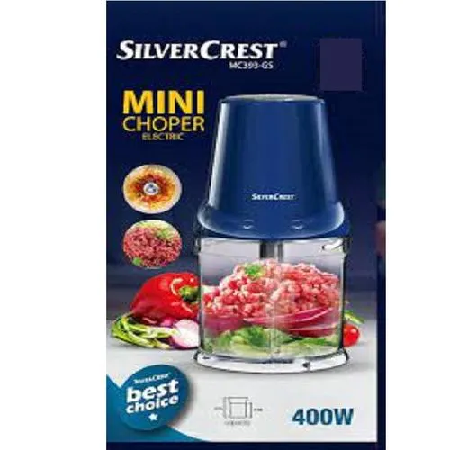 Mini Hachoir électrique 04 Lames 400W SilverCrest MC393-GS